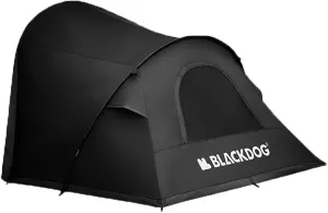 Naturehike Blackdog Camping Instant Tent Quick Build Vinyl Fabric UPF100  PU3000  98.5% Shading 5.5㎡ Large Space 3-4 Person Splicable for Family Camping & Hiking