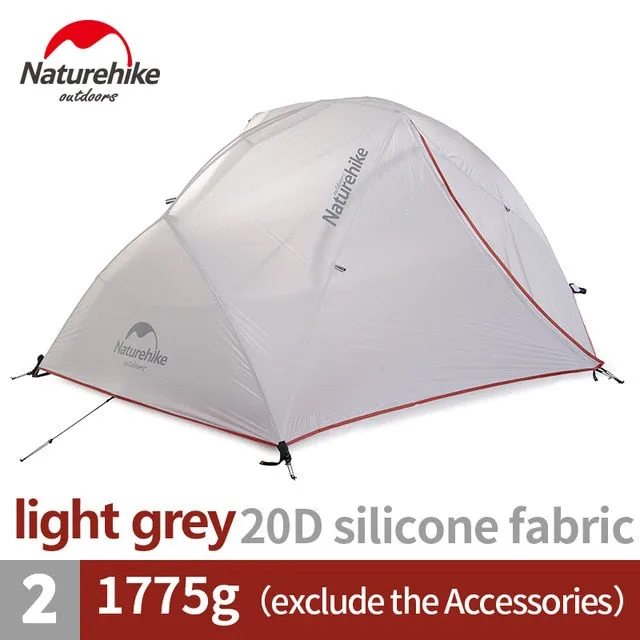 Naturehike Star River Camping Tent Upgraded Ultralight 2 Person 4 Season Tent With Free Mat NH17T012-T