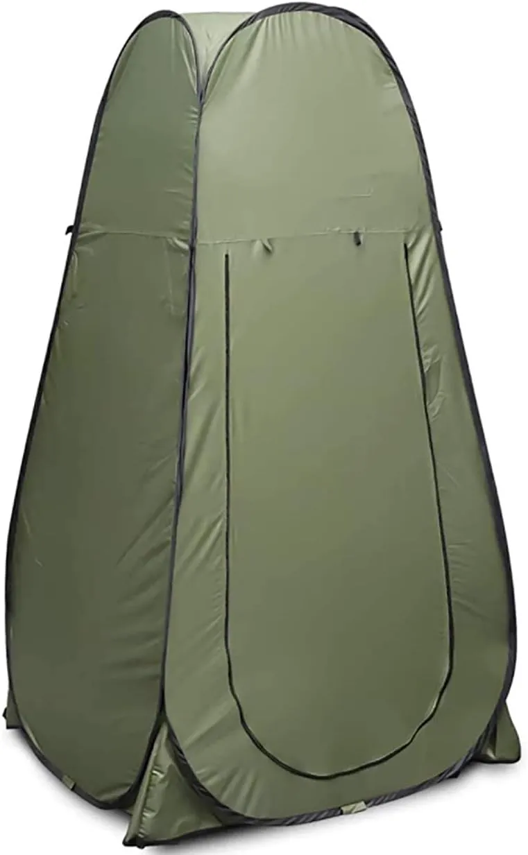 NIEH Outdoor Privacy Tent Pop Up Shower Tent Instant Portable Outdoor Privacy Tent, Camp Toilet, Changing Room, Rain Shelter with Window – for Camping and Beach