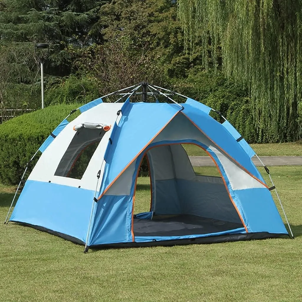 NIEH Tents Dome Frame Pop-Up Outdoor Camping Thickened Rainproof 2-3 People Automatic Field Sunscreen Camping Picnic Ultra-Lightweight Equipment Pop Up