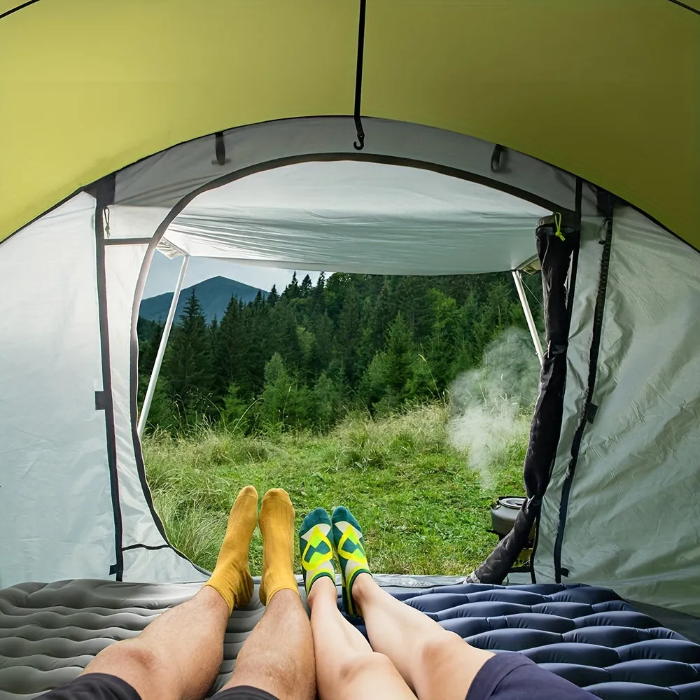Night Cat Upgraded Pop Up Tent 2-4 Persons Easy Setup In 3 Seconds Instant Camping Tent With Porch Automatic Foldable Waterproof Beach Package 40% Smaller
