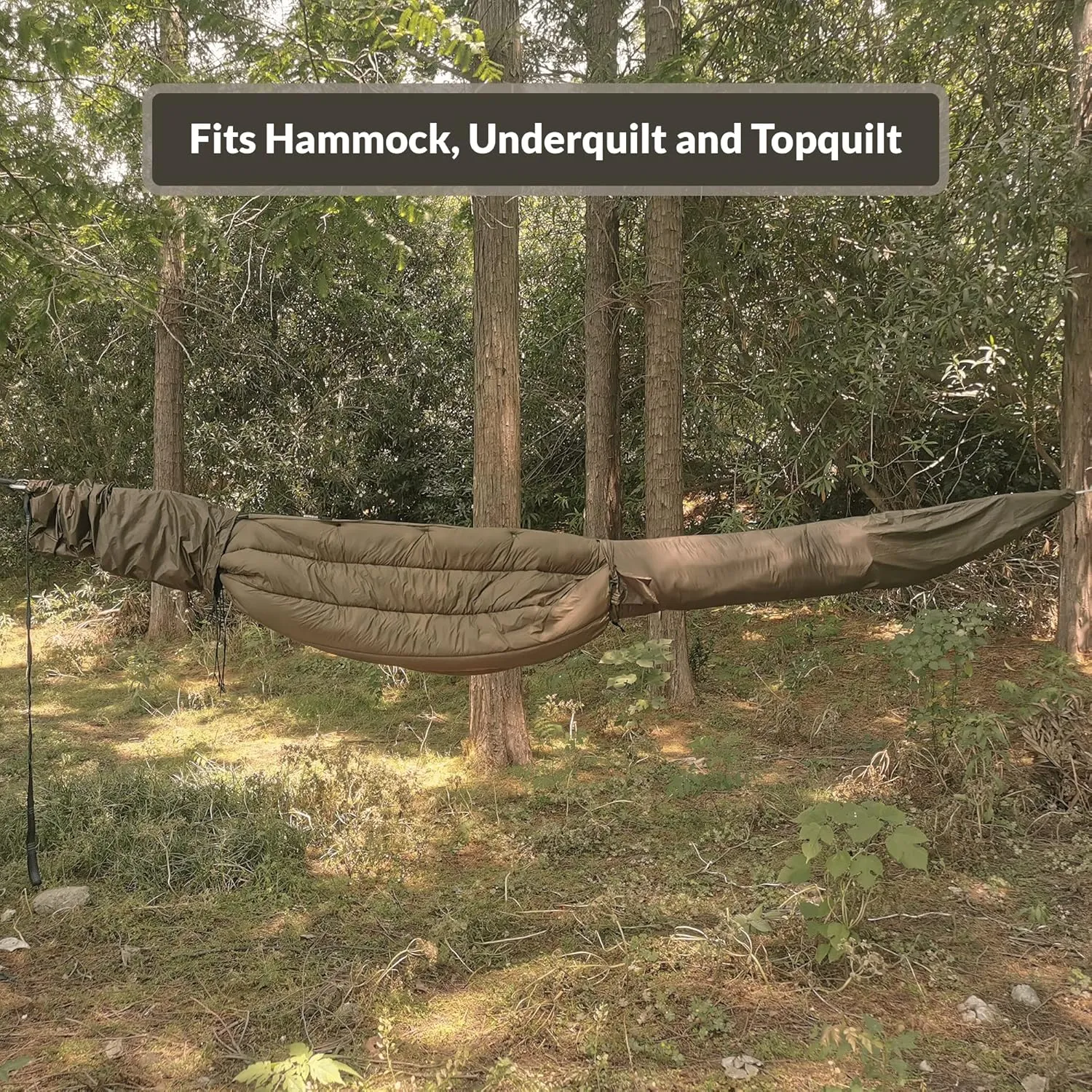 Onewind Hammock Sleeve, Lightweight and Compact Camping Hammock Storage and Cover 11'' Medium for Hammock, Thin Underquilt, Topquilt, OD Green