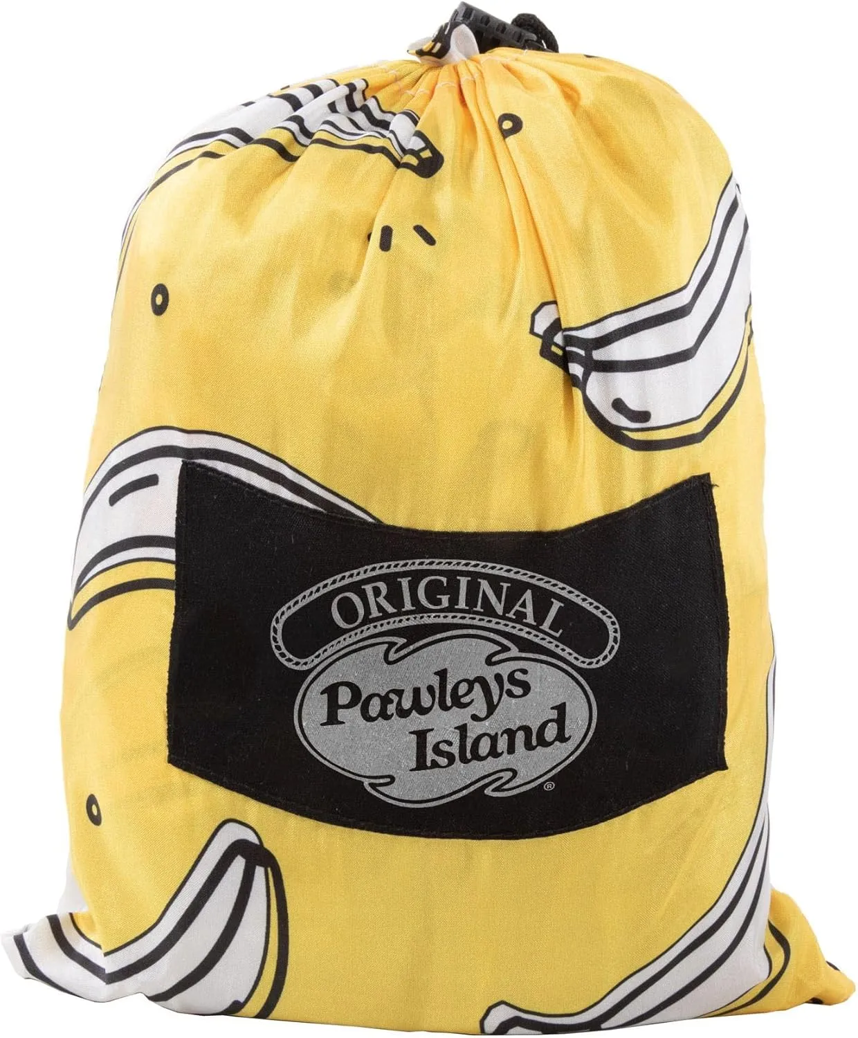 Original Pawleys Island Double Banana Camping Hammock with 2 Tree Straps, Triple Stitched Durable Nylon Material, Compact Design for Backpacking, Travel, Beach, Backyard, Patio, Hiking