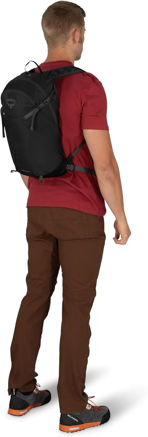 Osprey Sportlite 15L Unisex Hiking Backpack, Pine Leaf Green