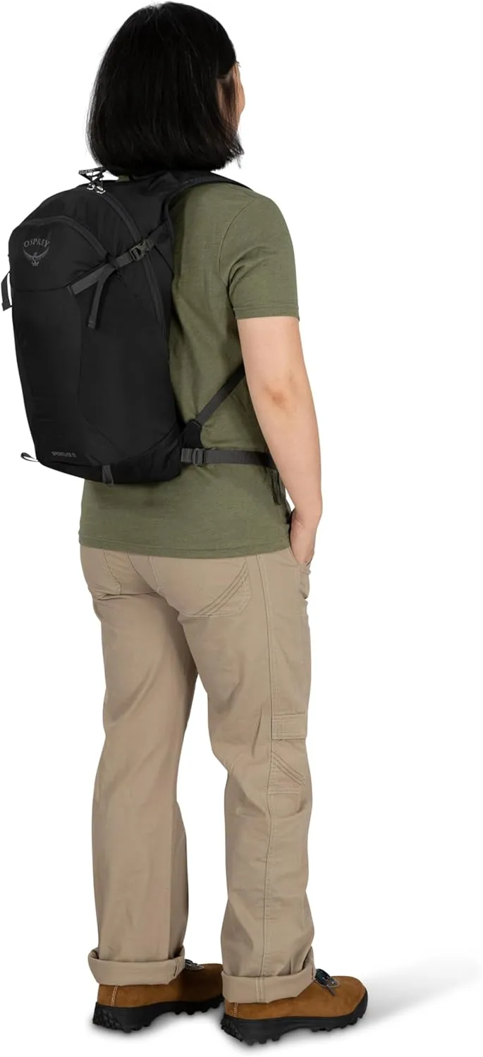 Osprey Sportlite 15L Unisex Hiking Backpack, Pine Leaf Green