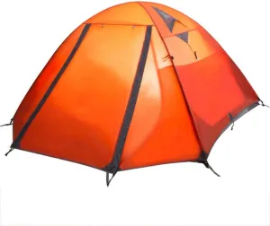Outdoor Backpack Tent 3-Season Winter Tent 4 Persons Double Layer Camping Tent Backpacking Tent for Camping Hiking Travel Climbing Night Cat Camping Tent