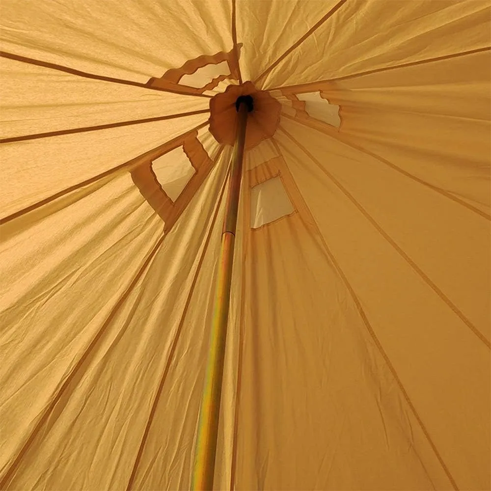 Outdoor Backpack Tent Foldable Tent Canvas Outdoor Luxury Camping Farmhouse BBQ Dining Tent Thicken Rainproof Tent Night Cat Camping Tent