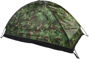 Outdoor Camouflage UV Waterproof One Person Tent Camouflage Tent Backpacking Tent Camping Tent for Camping Hiking