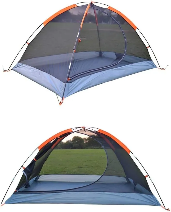 Outdoor Camping Tent 2 Family Park Children Thickening Sunscreen Automatic Quick Opening and Closing Tent (Color : E) (Black One Size)