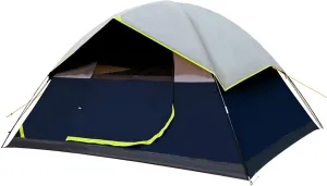 Outdoor Camping Tent 4-5 People Large Space Family Beach Barbecue Portable Rainproof Automatic Camping with Storage Bag
