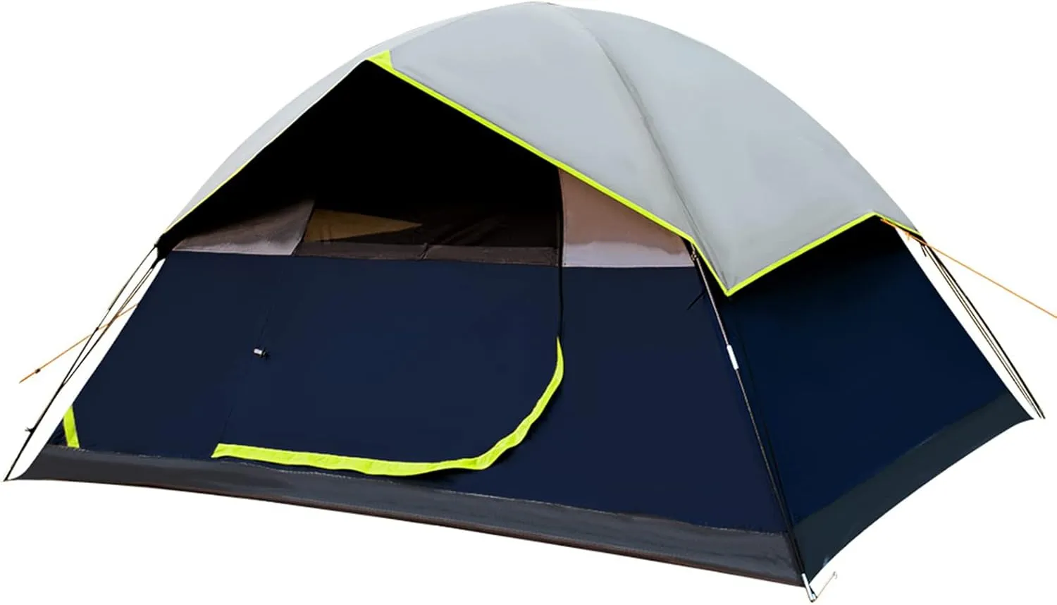 Outdoor Camping Tent 4-5 People Large Space Family Beach Barbecue Portable Rainproof Automatic Camping with Storage Bag
