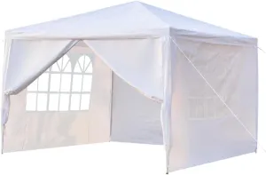 Outdoor Family Camping Tent - Easy Setup Lightweight Backpacking Dome Tent with Screened Windows and Rainfly - Portable Waterproof Shelter for 3-4 People