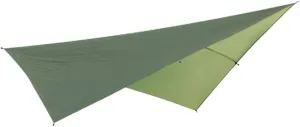 Outdoor Sunshade Rain Fly Tarp Canopy Tent Shade for Camping Hiking and Beach Picnic Lightweight and Portable Uv Army Green