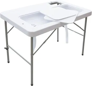 Outdoor Washing Table, Sink, Portable and Foldable, Large Dual-Sink Design *** Free Rod Rack with Purchase! Limited quanities Available