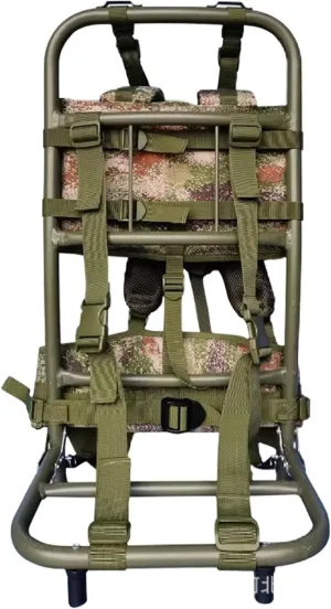 Pack Frames for Hunting, Foldable Hunting Pack Frame Hiking Backpack Frame, Hunting Backpack Frame Portable Backpack Accessories for Travel, Outdoor Activity - Camouflage Color