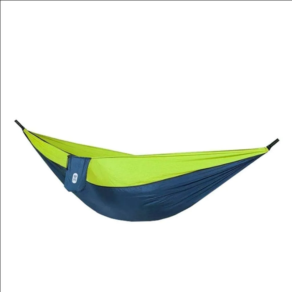 Parachute Lightweight Nylon Portable Hammock Hiking Patio Backpacking Beach Double Camping Hammock