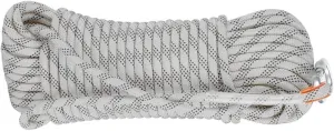 Parachute Rope Rescue Rope 10mm Static Rope Heavy Duty Rock Climbing Rope Escape Utility Cord for Rappelling,Mountaineering, Caving, Indoor Outdoor Camping (Color : White, Size : 10mm x 35m)