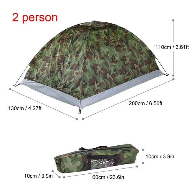 Person Best-reviewed Camping Long-lasting TOMSHOO Tent 1/2