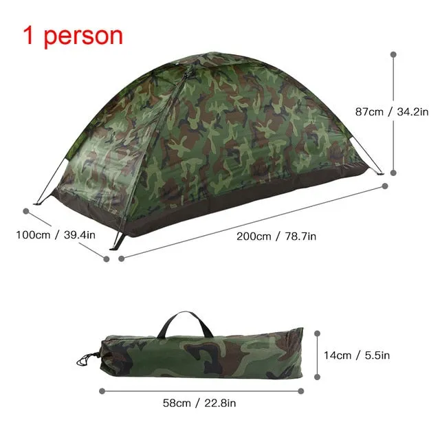 Person Best-reviewed Camping Long-lasting TOMSHOO Tent 1/2