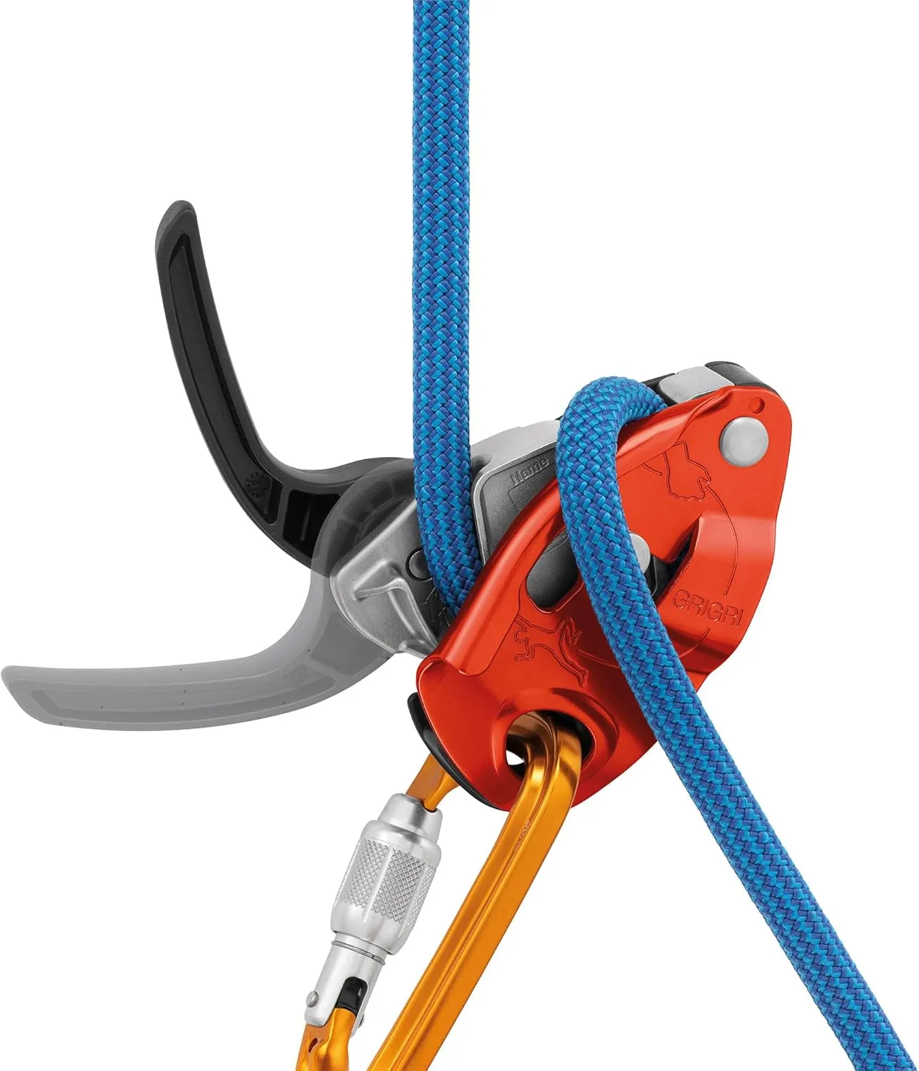 PETZL GRIGRI Belay Device - Belay Device with Cam-Assisted Blocking for Sport, Trad, and Top-Rope Climbing