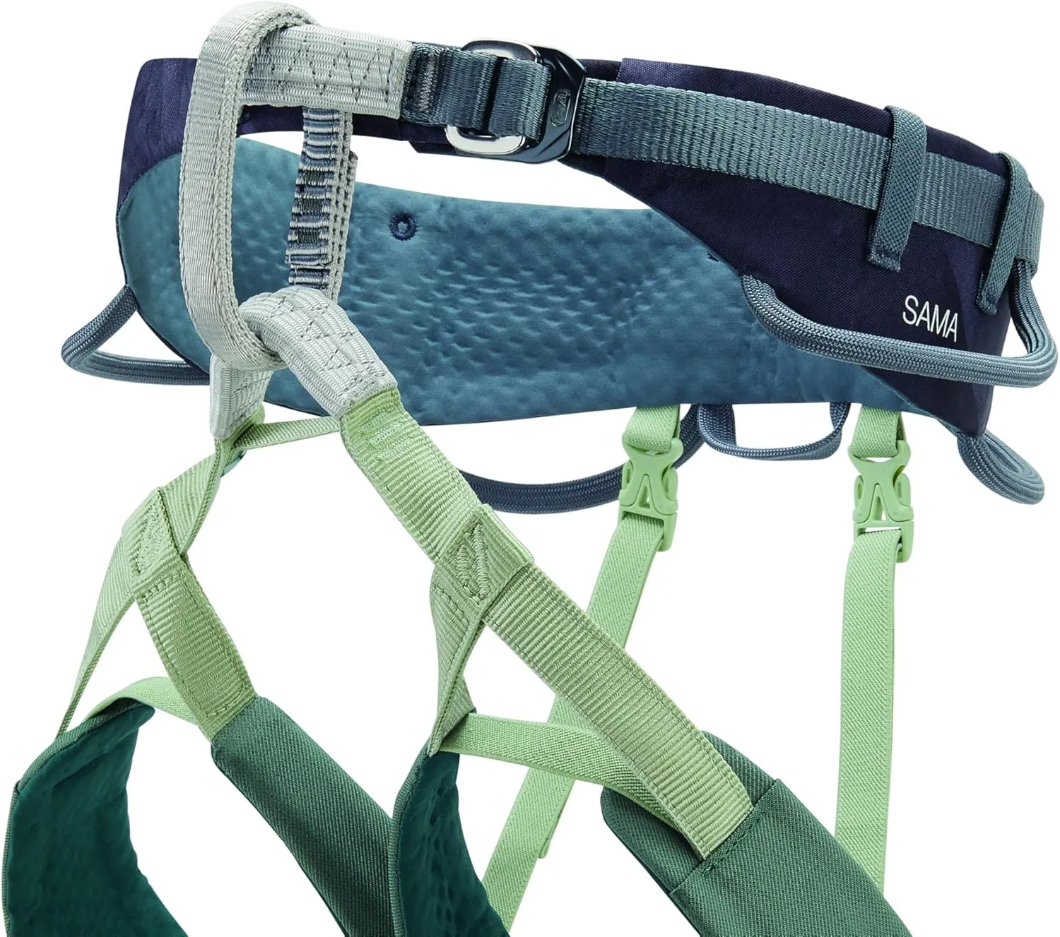 PETZL SAMA Unisex Harness - Rock Climbing Harness for the Gym, Crag, or Multi-Pitch Routes