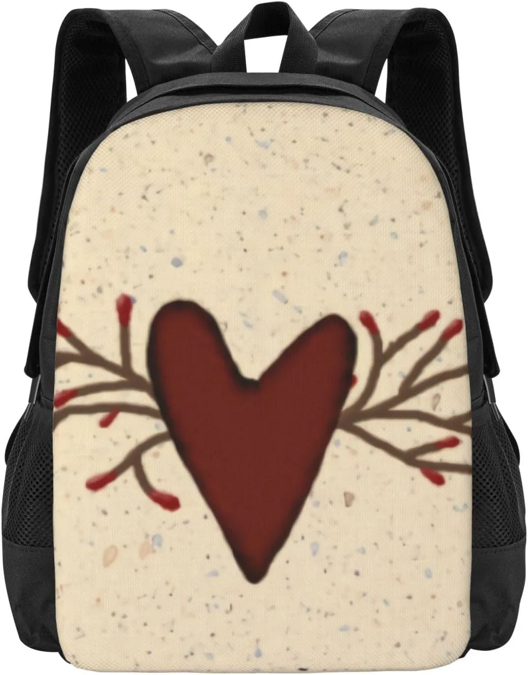 Pip Berry Heart Lightweight Packable Backpack Travel Casual Large Capacity Daypack Foldable Backpack For Men Women