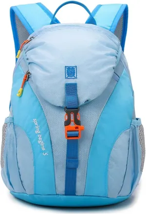 PORRASSO Hiking Backpack 5L Daypack Rucksack Lightweight Waterproof Women Men Backpack for Camping Daily Use Light Blue