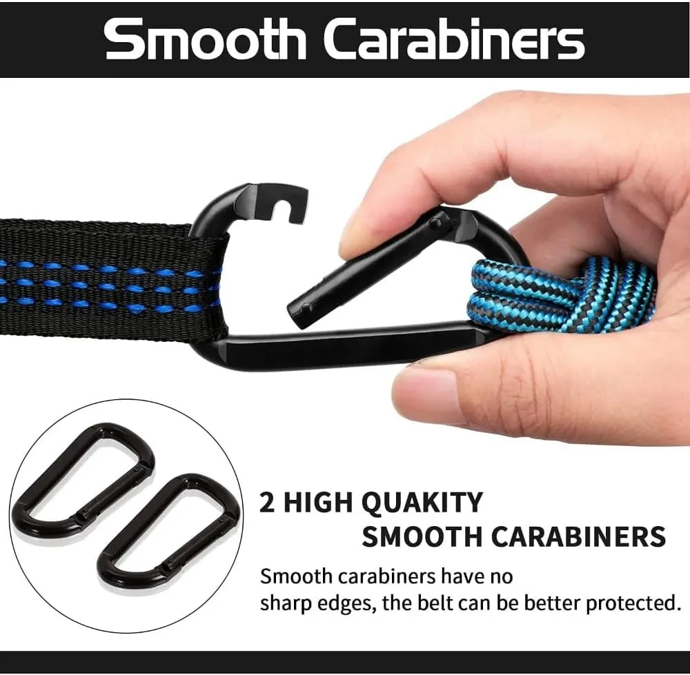 Portable 2 Person Hammock Set, Camping Essentials & Camping Gifts, Portable Hammock Single or Double Hammock for Outdoor