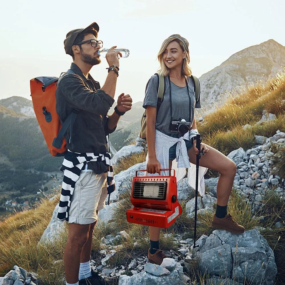 Portable Butane Gas Heater Camping Camp Tent Outdoor Hiking Camper Survival