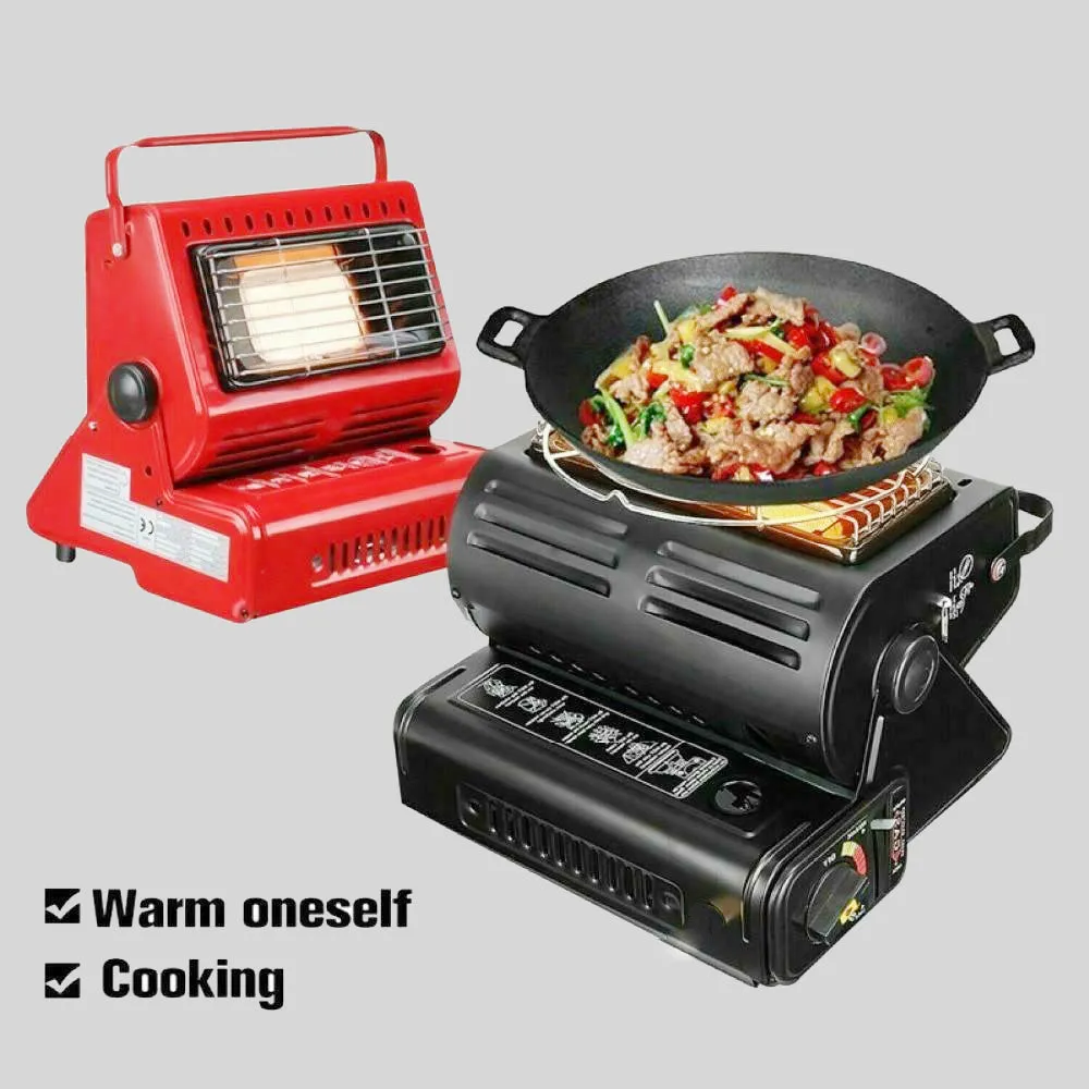 Portable Butane Gas Heater Camping Camp Tent Outdoor Hiking Camper Survival