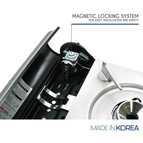 Portable Butane Gas Stove Burner, Camp Stove, Made in Korea