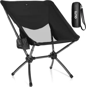 Portable Camping Chairs,Camp Chairs for Adults,Outdoor Chair Supports 380Lbs,Folding Camping Chair with Cup Holder Carry Bag,Fast Setup Lightweight Backpack Seat for Travel,Hiking,Beach,Adventures