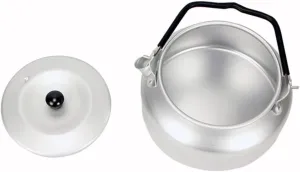 Portable Camping Kettle Aluminum Alloy Large Capacity Tea Kettle Outdoor Kettle Kitchen Accessory