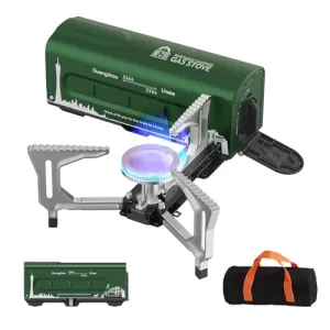 Portable Camping Stove,Folding Camp Stove,Butane Gas Stove w/ Bag
