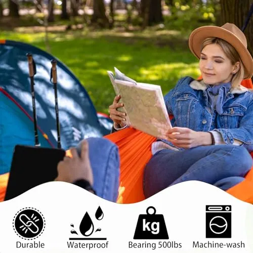 Portable Hammock, Lightweight Camping Hammock for Adult & Kid