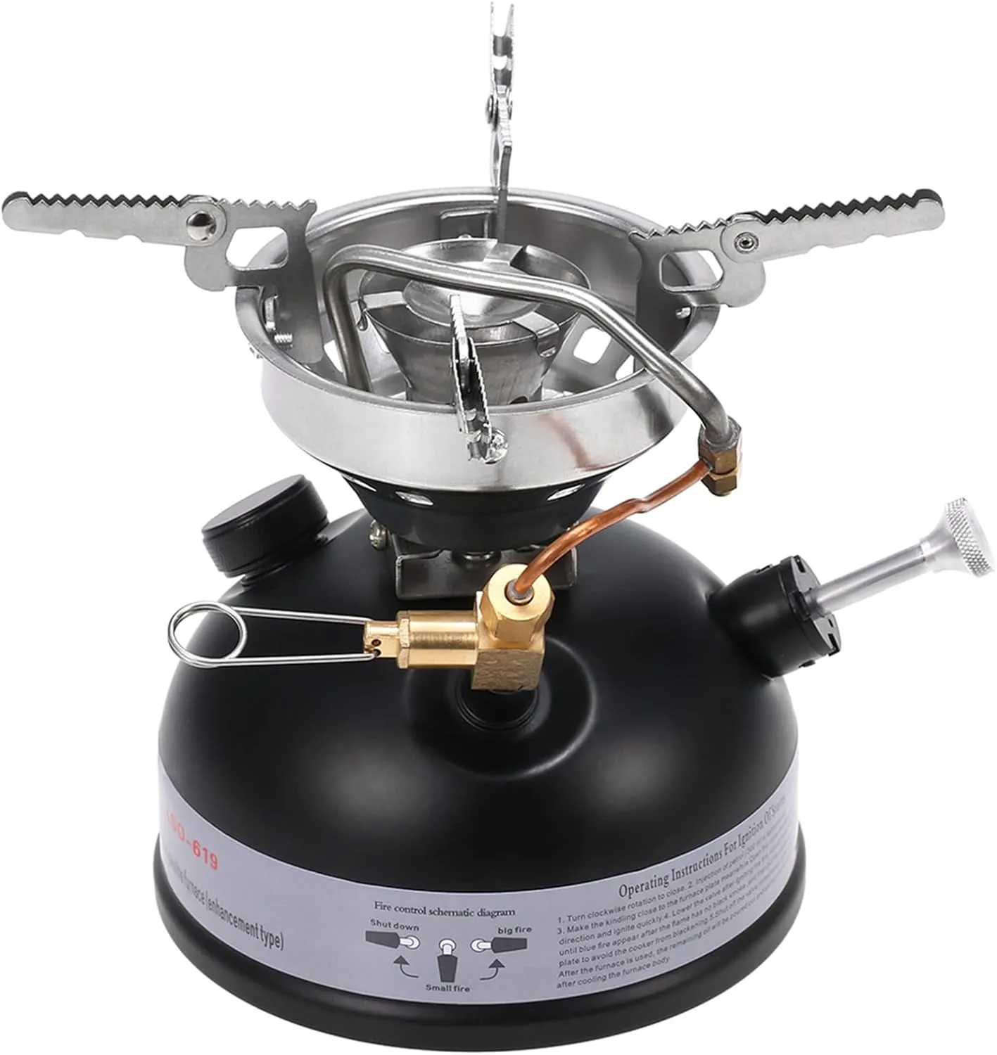 Portable Outdoor Camping Mini Gasoline Stove Liquid Fuel Dil Oil Stove