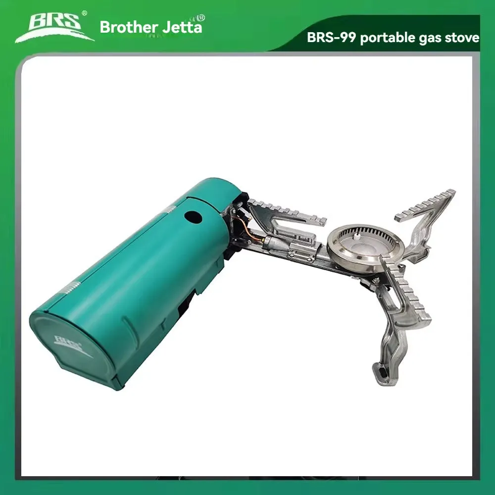 Portable Outdoor Folding Cassette Stove Camping Butane High-Fire Integrated All-In-One Gas Stove Trekking Accessories