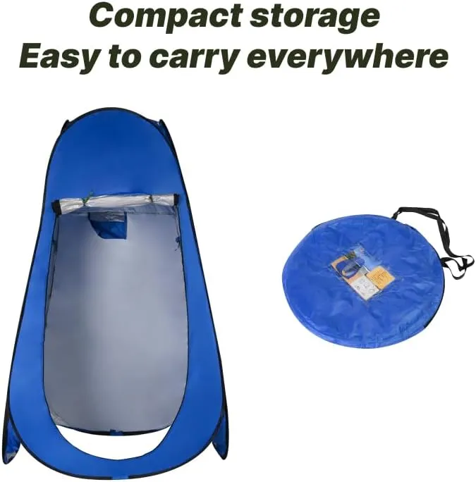 Portable Pop-Up Privacy Changing Tent (Dark Blue)