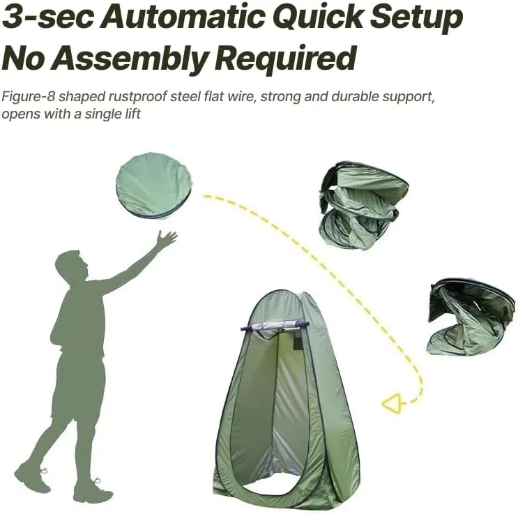Portable Pop-Up Privacy Changing Tent