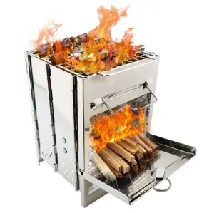 Portable Stainless Steel Camping Stove