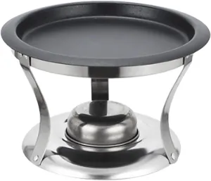 Portable Stainless Steel Mini BBQ Grill Stove for Korean Barbecue with Fire Cover Compact Camping Cooker Barbecue (Large Size)