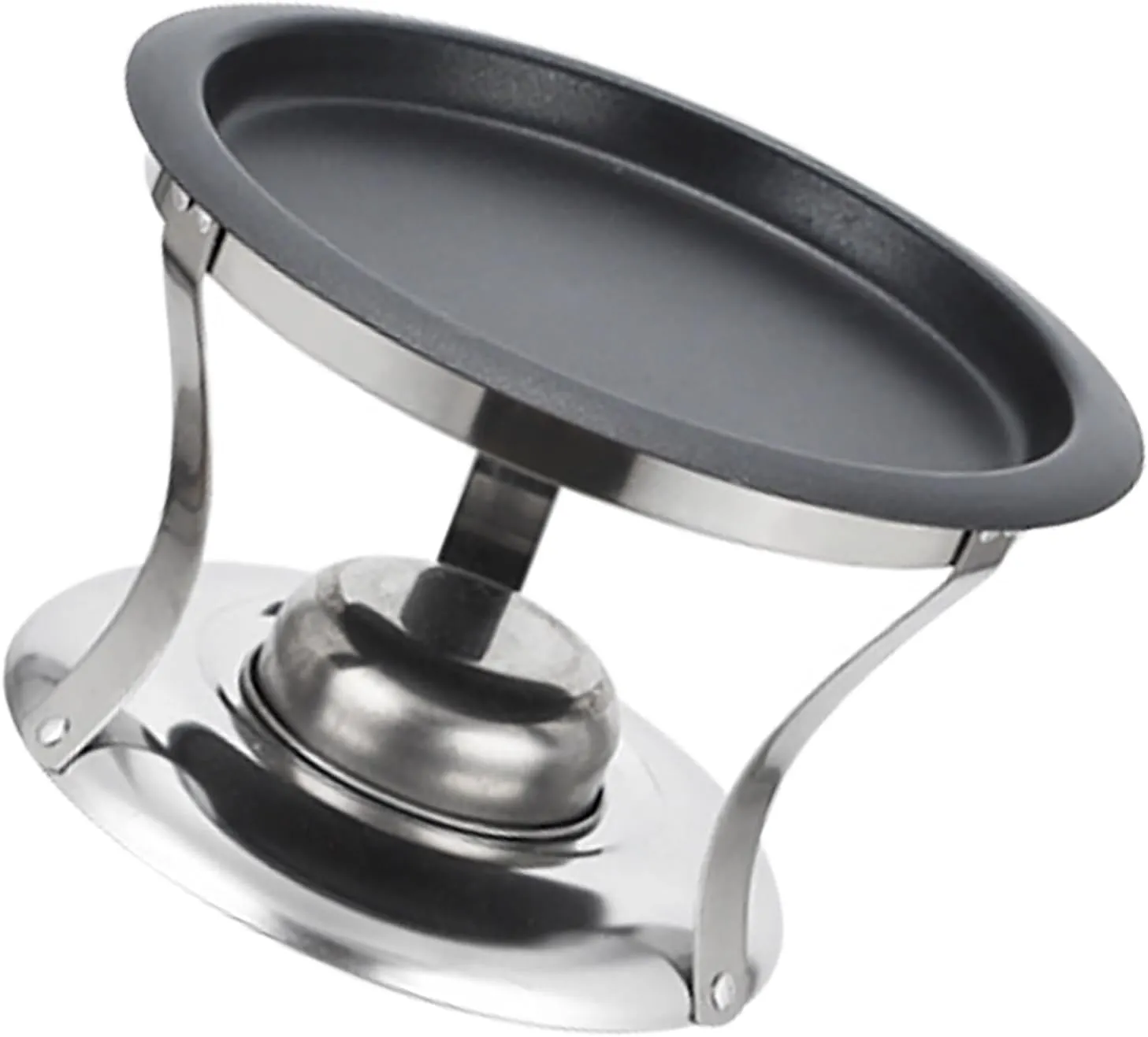 Portable Stainless Steel Mini BBQ Grill Stove for Korean Barbecue with Fire Cover Compact Camping Cooker Barbecue (Large Size)
