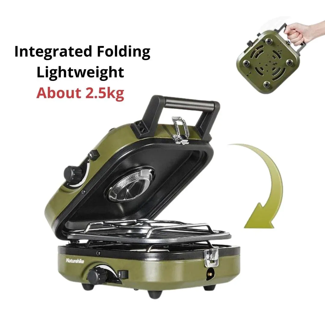 Protected Gas Trackable Folding Naturehike Stove Burner Double
