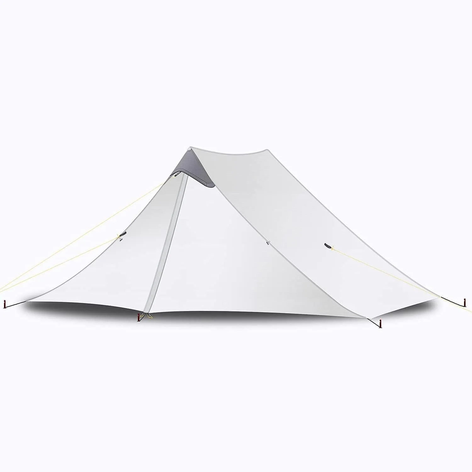 Pyramid Tent Ultralight Outdoor Camping Tent, 1 Person / 2 Person Backpack Double Layer Tent Ideal for Camping, Backpacking and Hiking