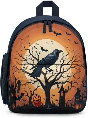 Raven Halloween Travel Backpack Casual Bag Lightweight Hiking Backpacks for Business, Travelling, Hiking