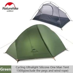 Refund policy Single Professional Camping Waterproof Tent Naturehike Double-layer Anti-rainstorm Portable Tent Low-priced
