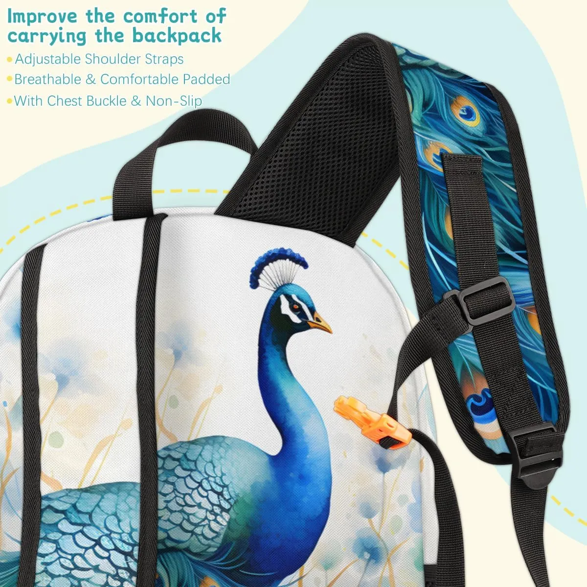 Rooster Carry on Travel Backpack for Women Men Water resistant Lightweight Rucksack Backpack for Weekender Casual Work Hiking Animal Red Chicken