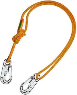 ROPE Logic Adj Buckstrap 4' to 7' Tropical Ivy G-Spliced Alum Snaps
