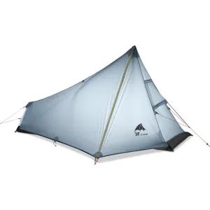 Season Camping Wide array Coating UL 15D Tent Professional Ultralight GEAR Oudoor Person Expert assistance 740g Silicon 1 3 3F Rodless Tent Nylon Single