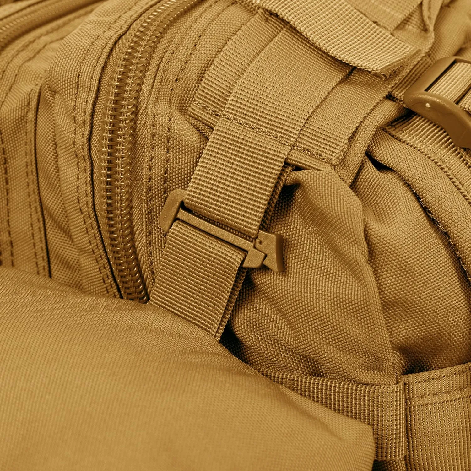 Seibertron Falcon Water Repellent Hiking Camping Backpack Compact Pack Summit Bag Khaki 37L(1 2)